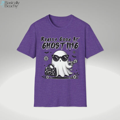 Really Good At Ghosting Boujee Ghost Halloween Shirt