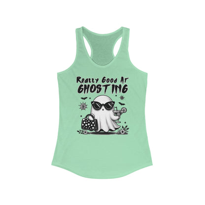 Ghosting Ghost Racerback Workout Tank Top for Women