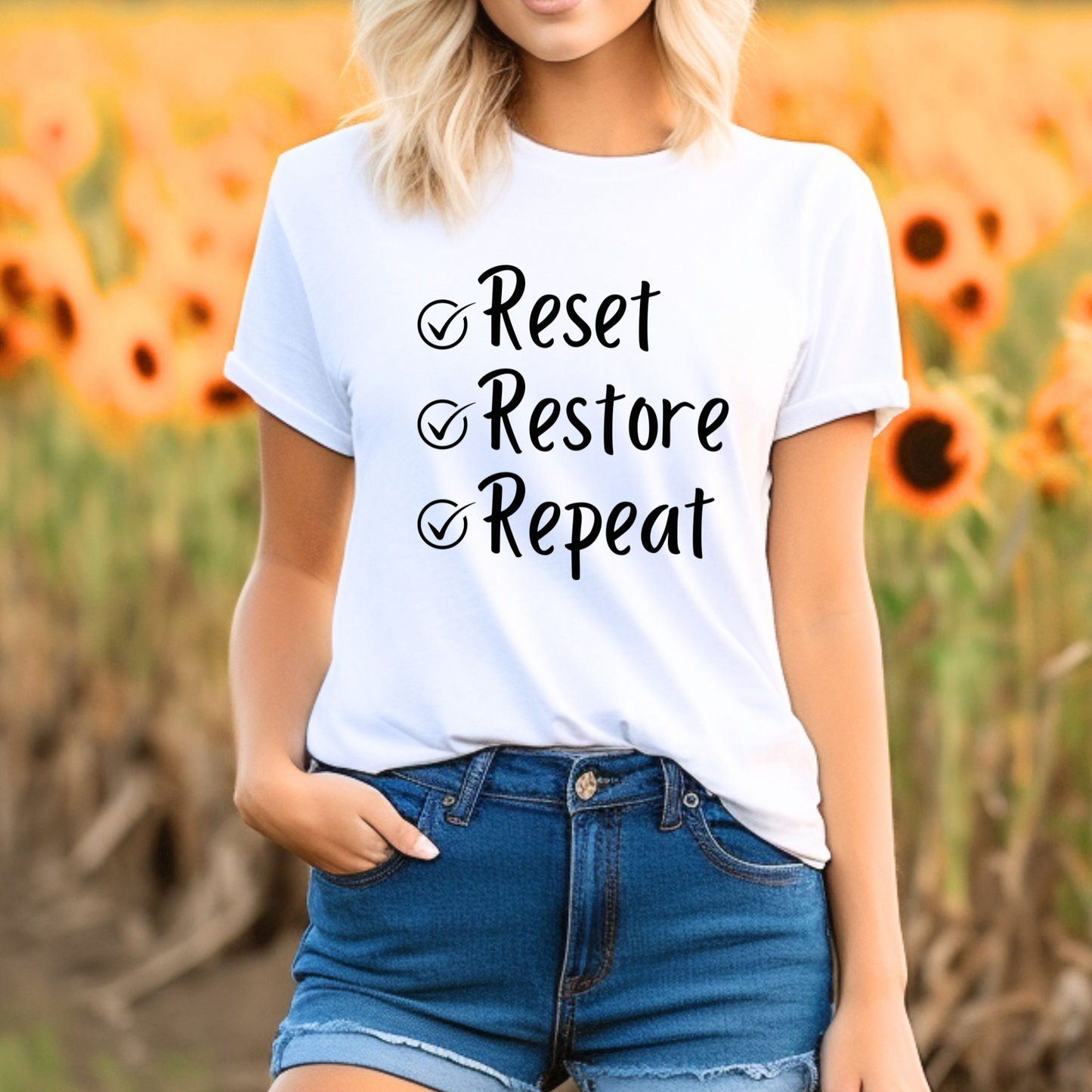 Plexus Reset Restore Repeat T-Shirt