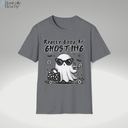 Really Good At Ghosting Boujee Ghost Halloween Shirt