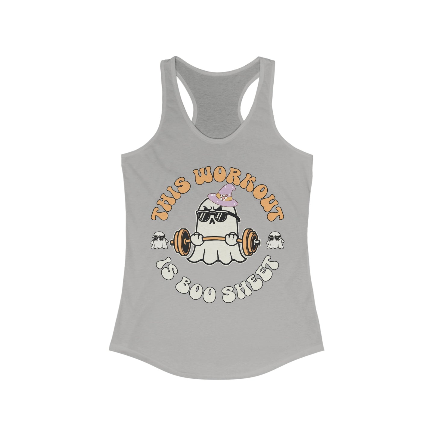 This Workout is Boo Sheet Workout Tank Top