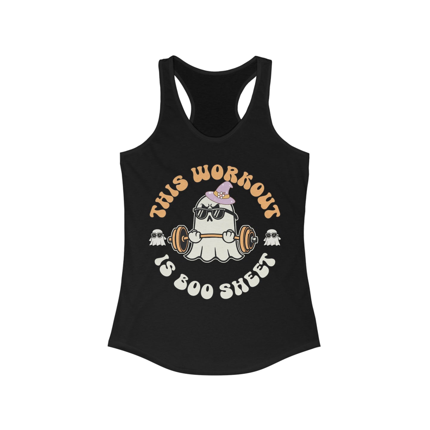 This Workout is Boo Sheet Workout Tank Top