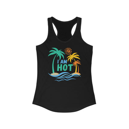 I AM HOT Womens Workout Tank Top