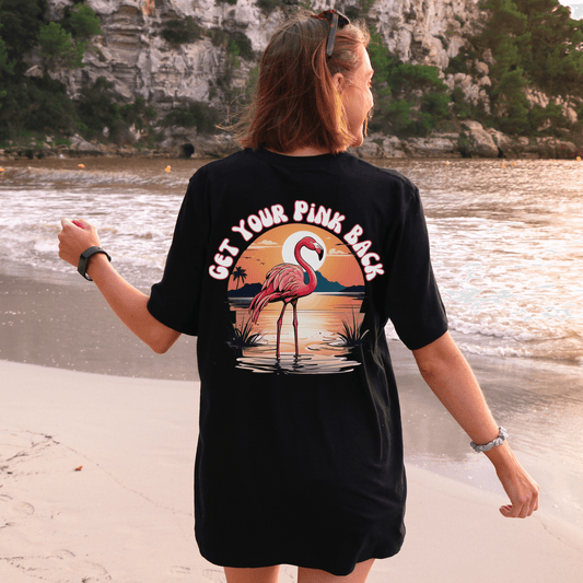 Flamingo Get Your Pink Back T-Shirt - Basically Beachy