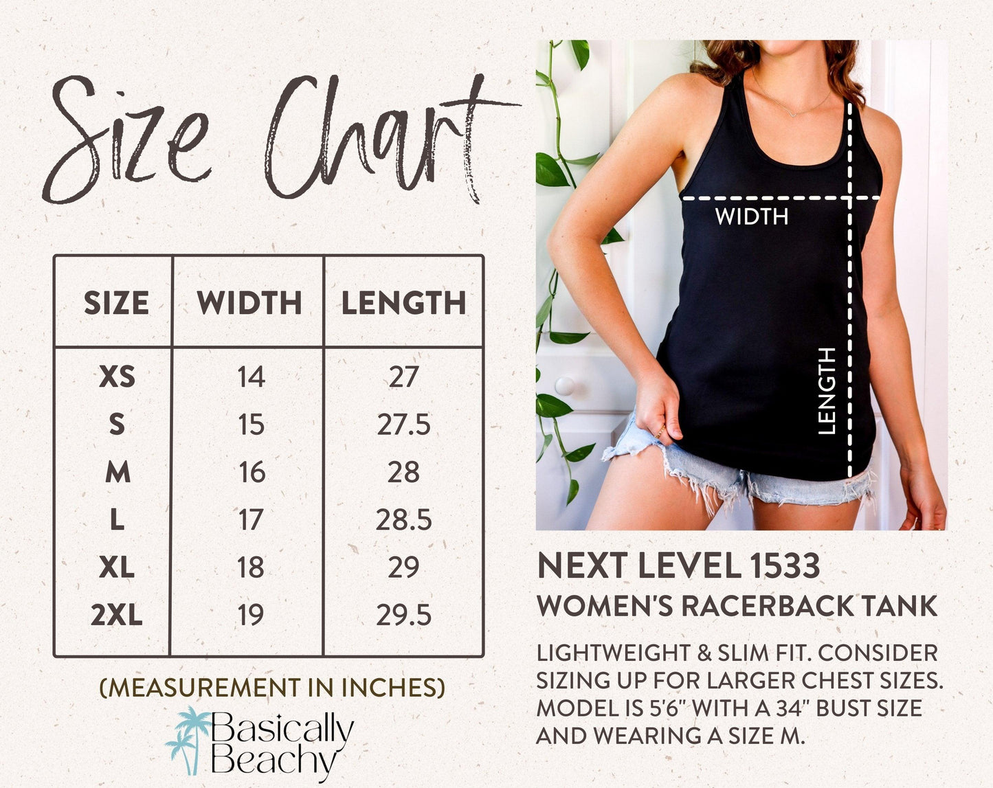 Funny Workout Fitness Tank Top For Women - Basically Beachy