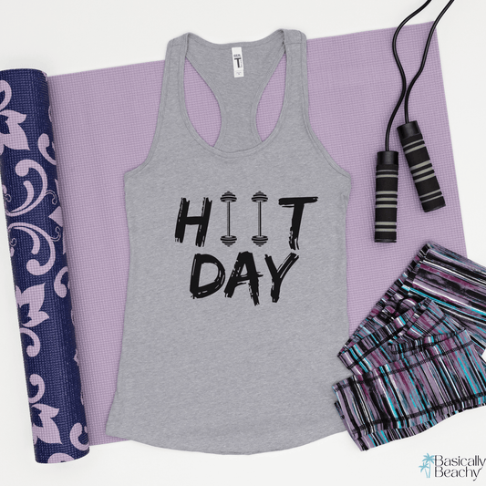 HIIT Day Workout Tank Top - Basically Beachy