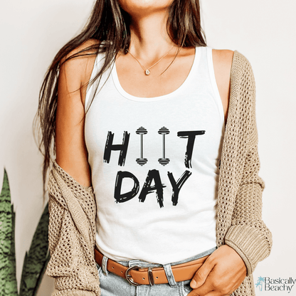 HIIT Day Workout Tank Top - Basically Beachy