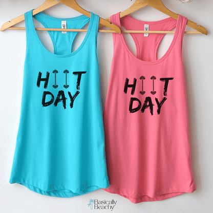 HIIT Day Workout Tank Top - Basically Beachy