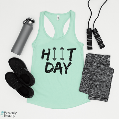 HIIT Day Workout Tank Top - Basically Beachy