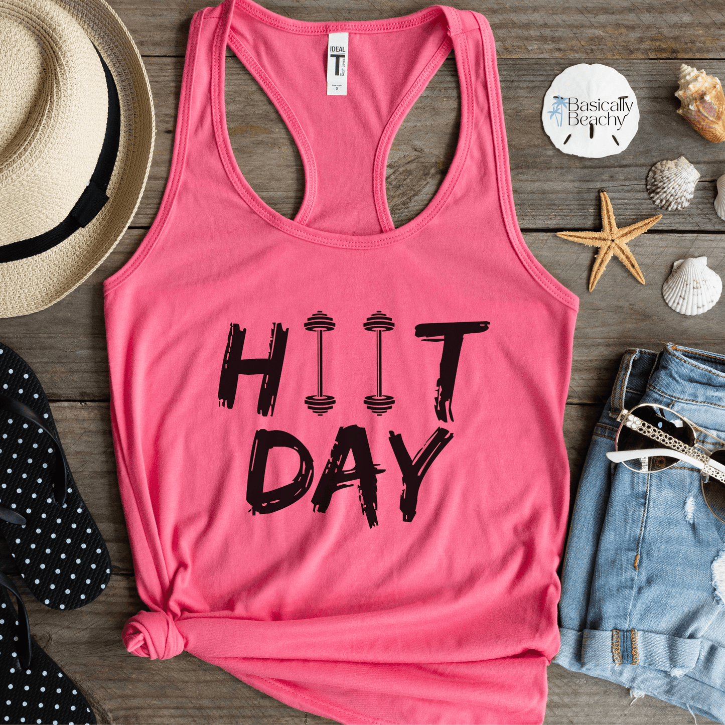 HIIT Day Workout Tank Top - Basically Beachy