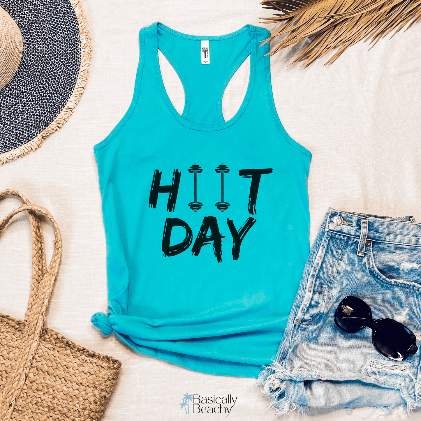 HIIT Day Workout Tank Top - Basically Beachy