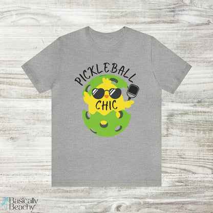 Pickleball Chic T-shirt - Basically Beachy