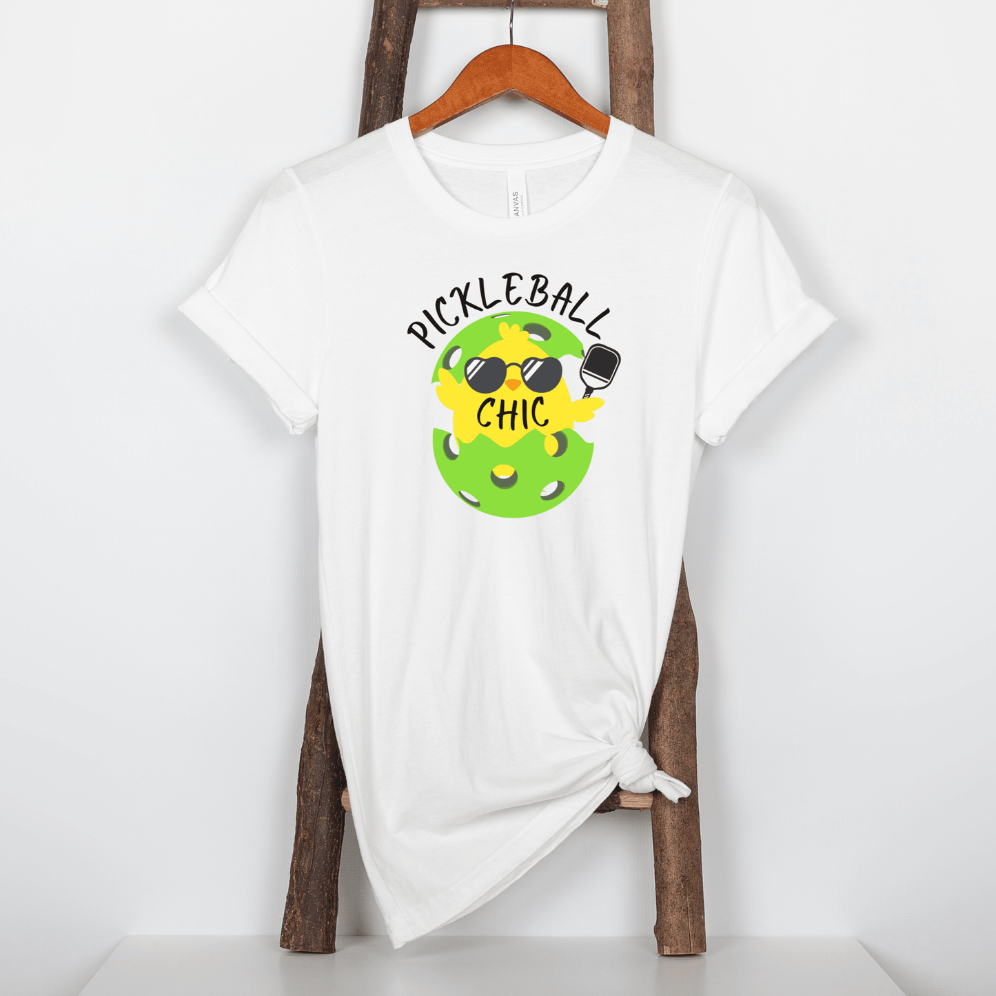 Pickleball Chic T-shirt - Basically Beachy