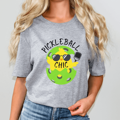 Pickleball Chic T-shirt - Basically Beachy