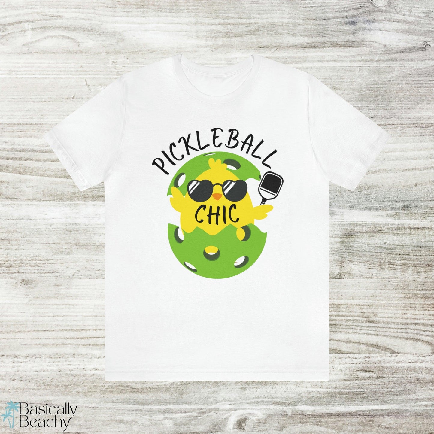 Pickleball Chic T-shirt - Basically Beachy