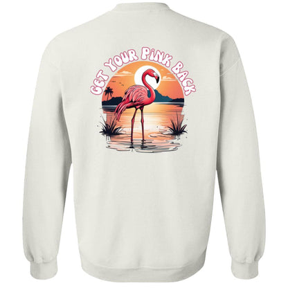 Pink Flamingo Sweatshirt - Basically Beachy