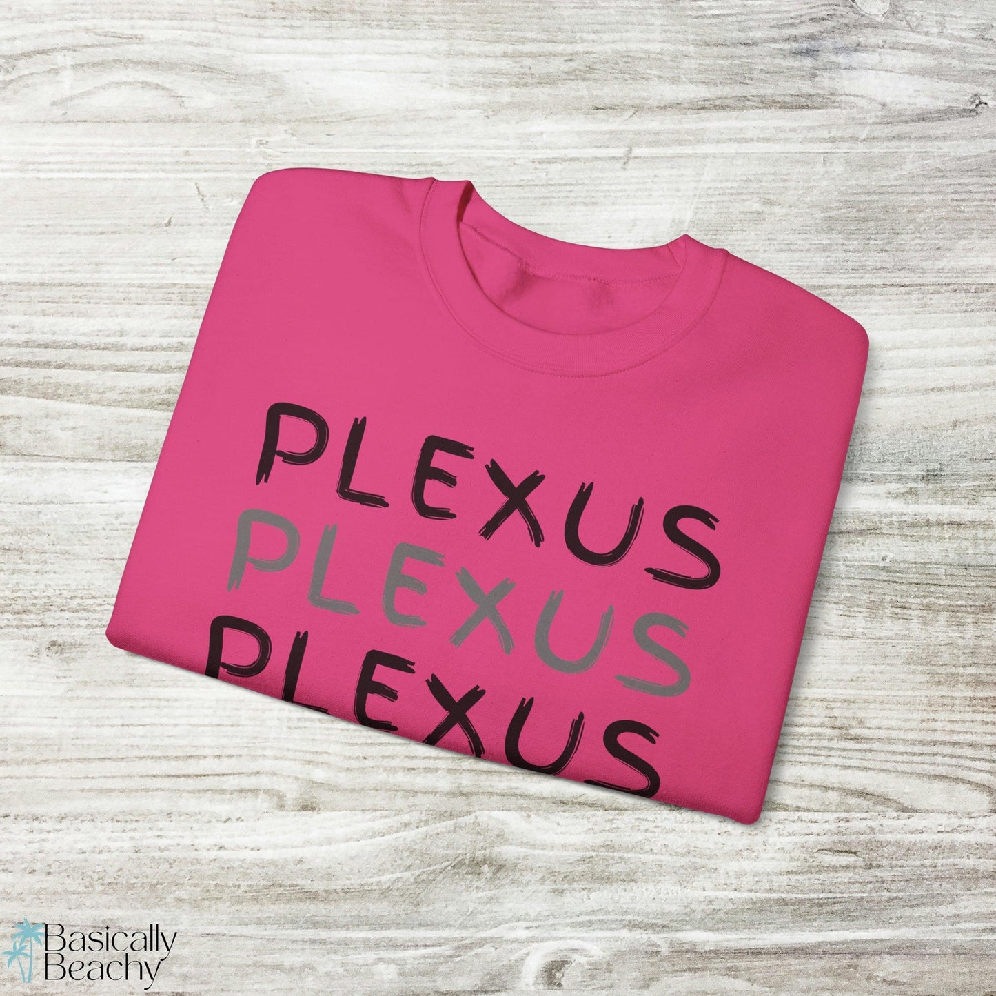 Plexus Sweatshirt, Hot Pink or Ash - Basically Beachy