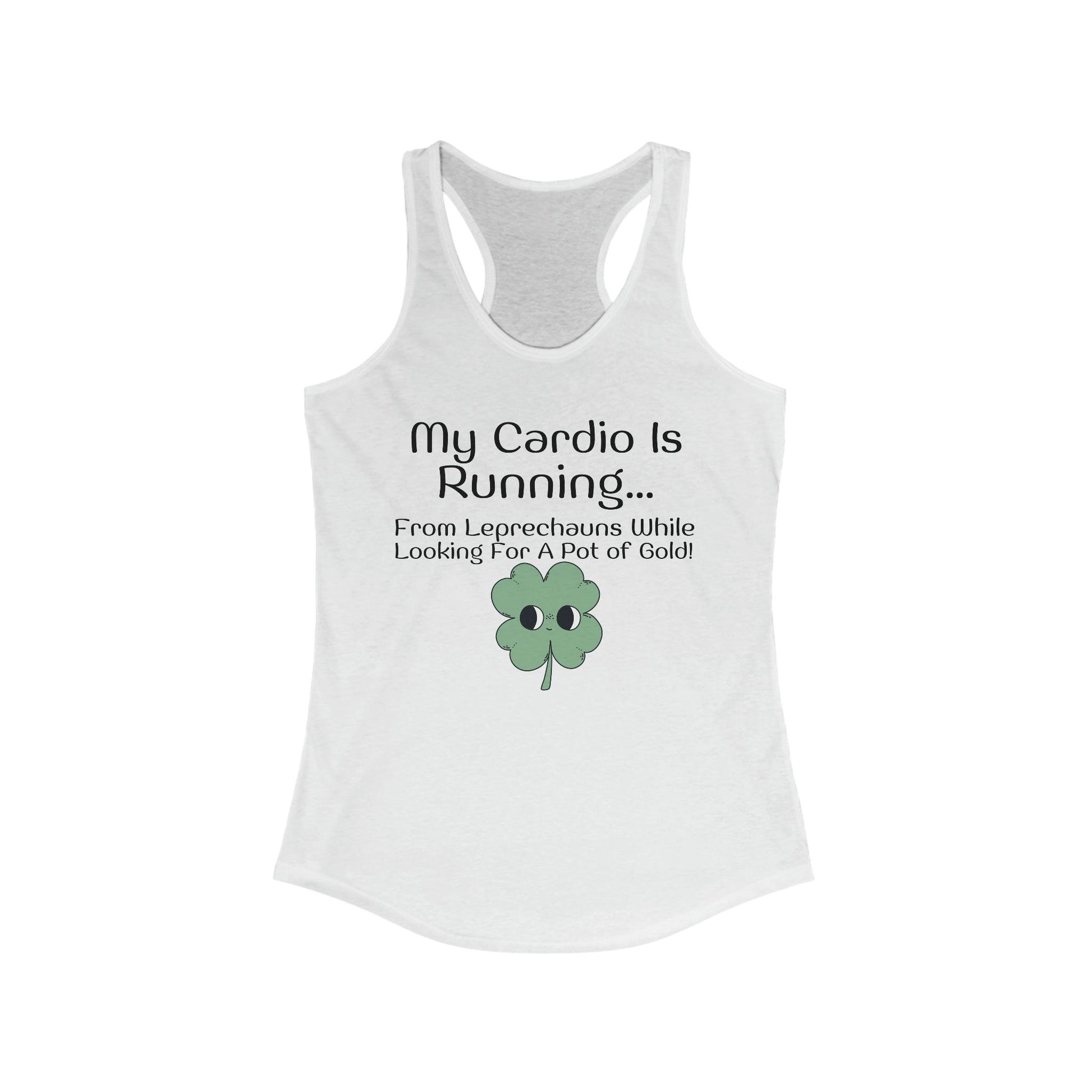 Running from Leprechauns Womens Fitness Tank Top - Basically Beachy