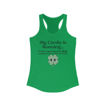 Running from Leprechauns Womens Fitness Tank Top - Basically Beachy