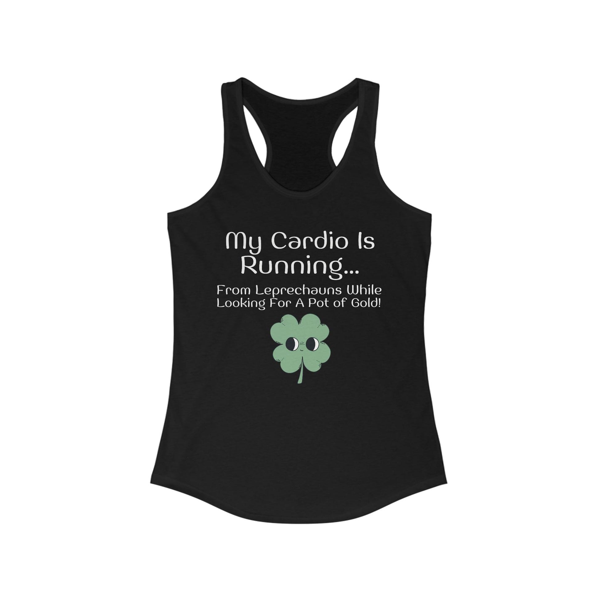 Running from Leprechauns Womens Fitness Tank Top - Basically Beachy