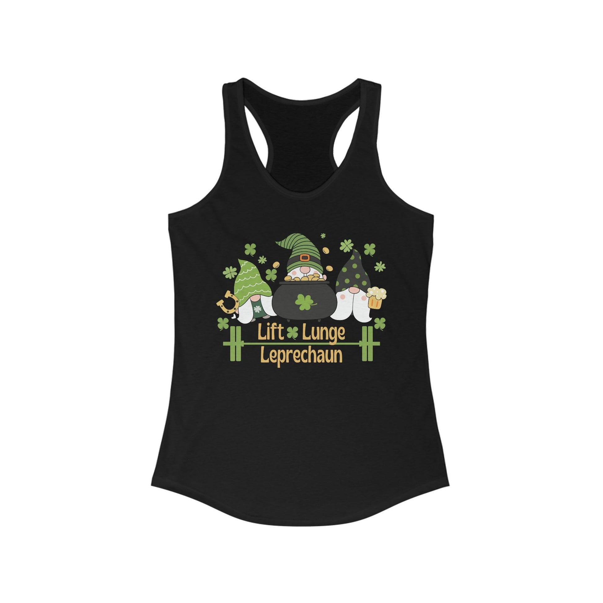 St Patricks Day Workout Tank Top for Women - Basically Beachy