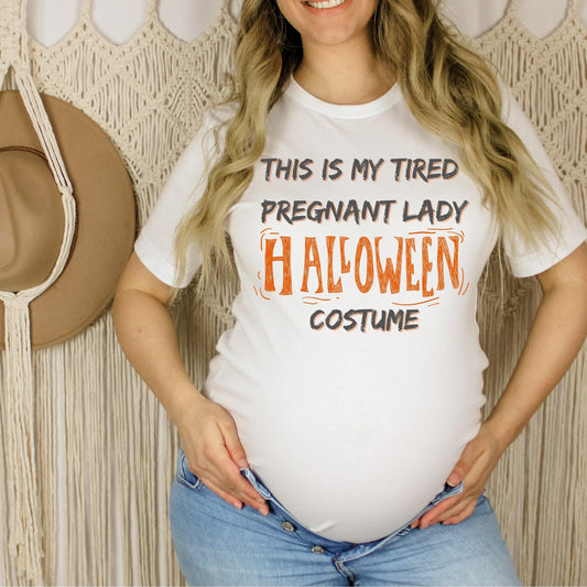 Pregnancy Halloween Costume Shirt, Funny Maternity Halloween T-Shirt - Basically Beachy