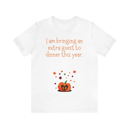 Thanksgiving Fall Pregnancy Announcement T-shirt - Basically Beachy