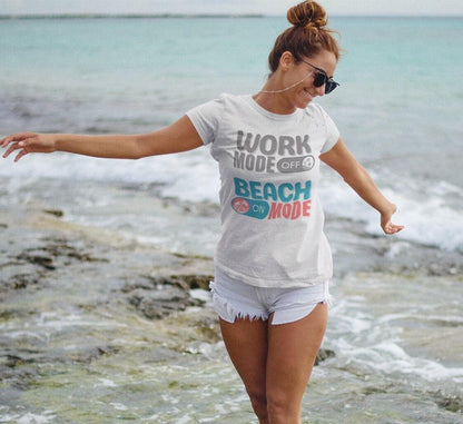 Work Mode OFF, Beach Mode ON T-shirt - Basically Beachy